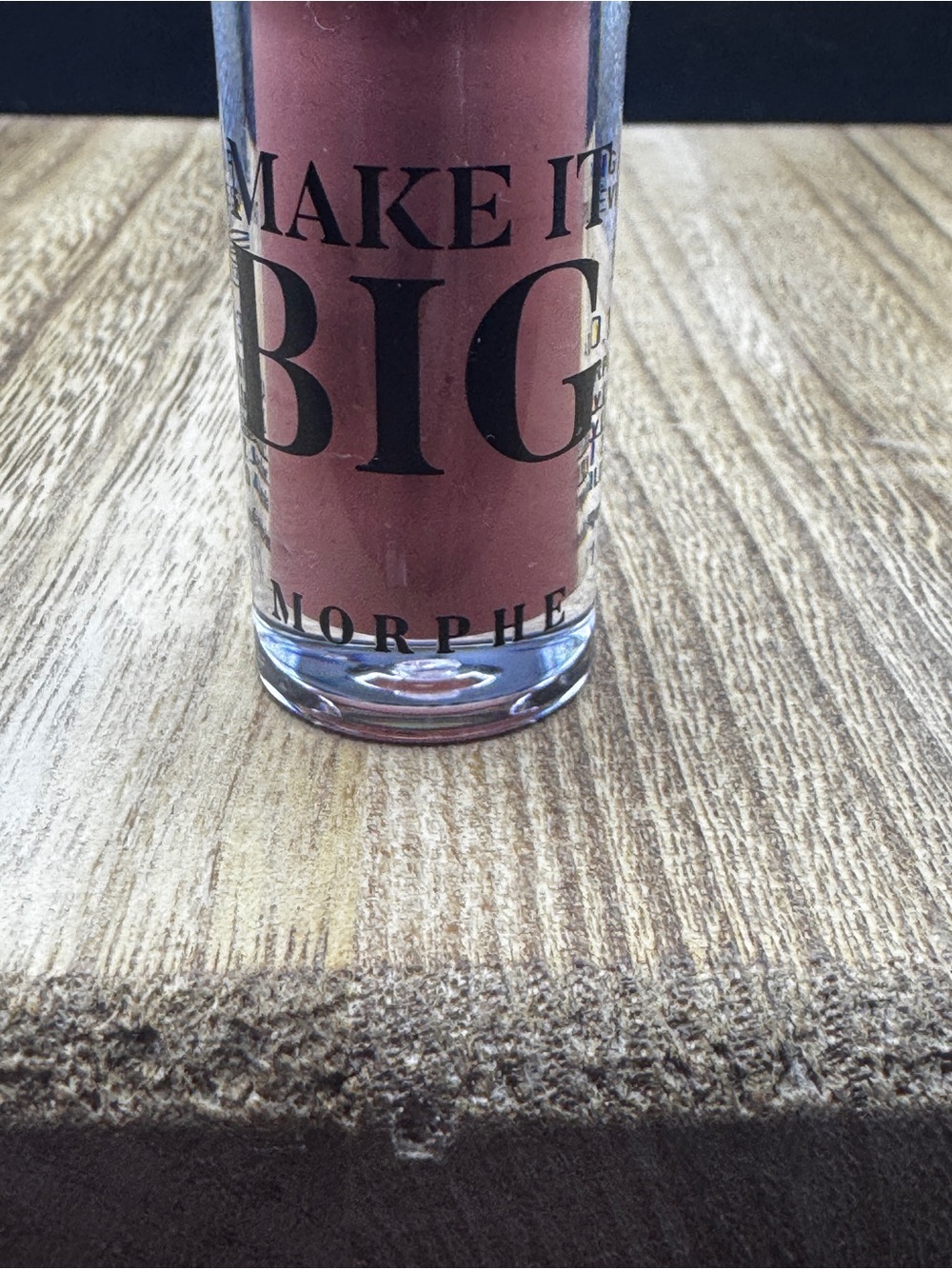 Morphe Make It Big Plumping Lip Gloss - “Natural Born Kisser” (Pink/Brown) 🆕 - Picture 2 of 4